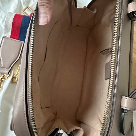 Gucci Marmont  Zip Around Top Handle Lady Web strap - Picture 15 of 16